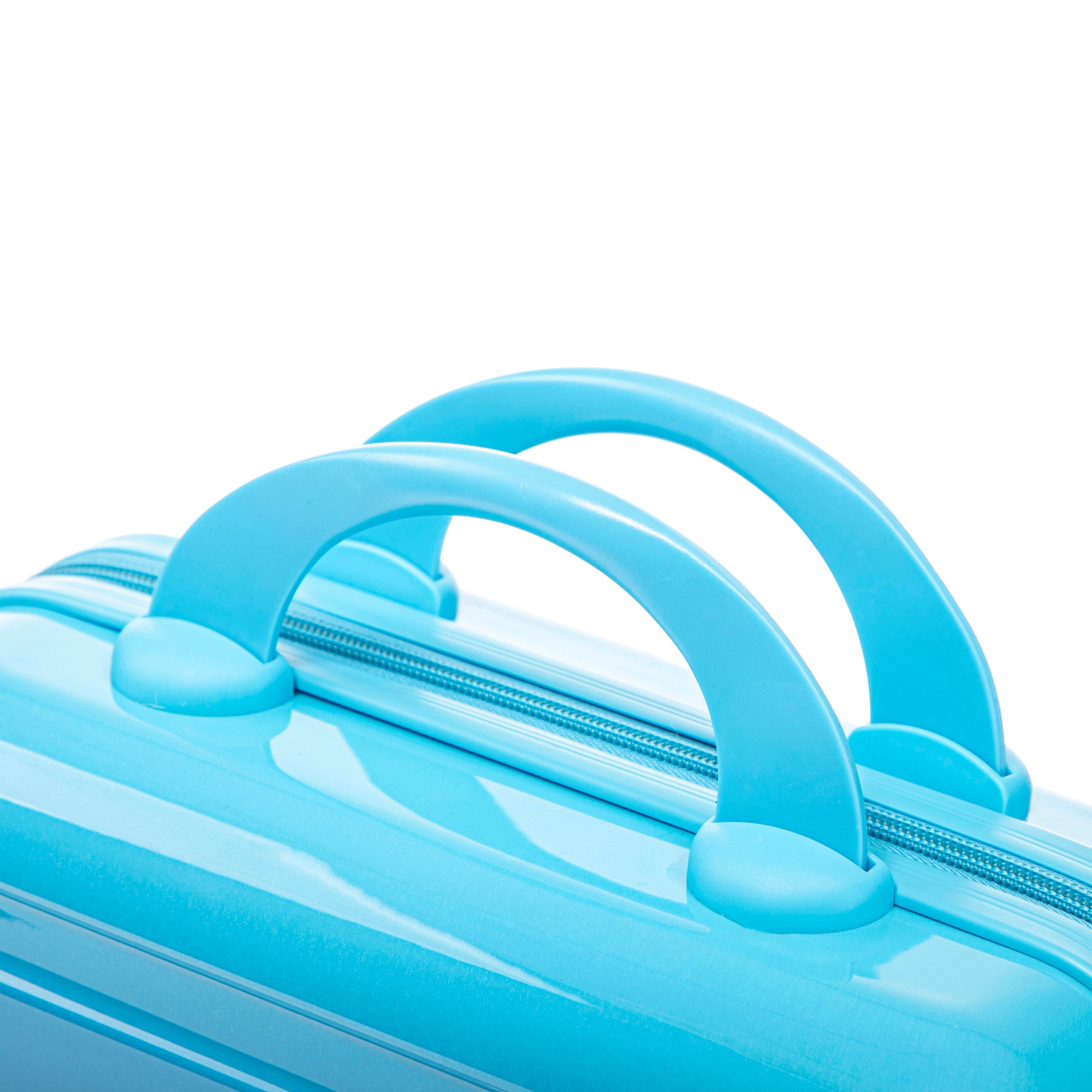 14'/20' 2-Pcs PC Spinner Wheel Luggage Set with Gradient Color and Lock