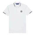 Psycho Bunny Santa Fe Pique Men Polo Shirt White