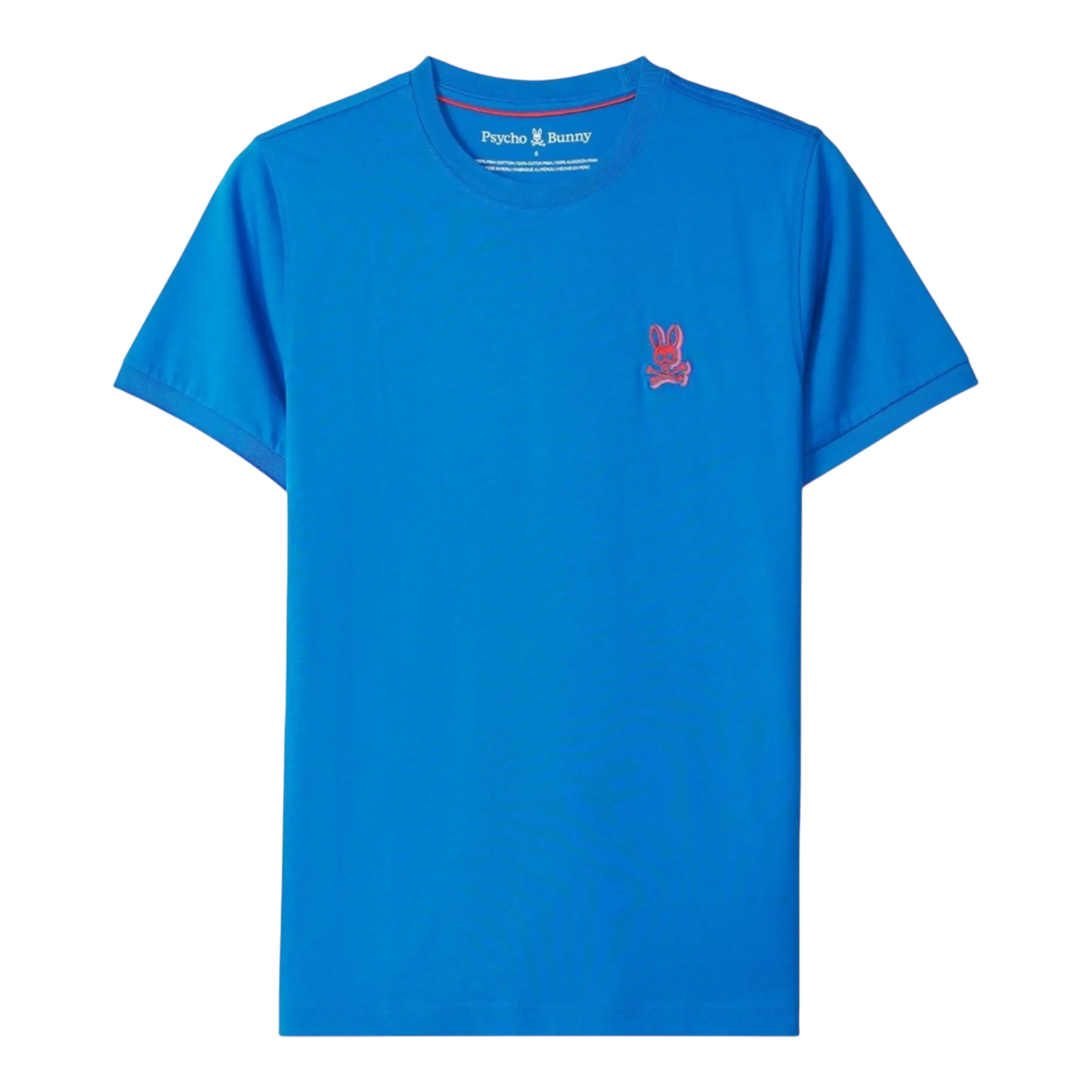 Psycho Bunny Sanderson Fashion Men T-Shirt Princess Blue