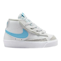 Nike Blazer Mid '77 Toddler Sneakers Summit White/Photon Dust/Aquarius Blue