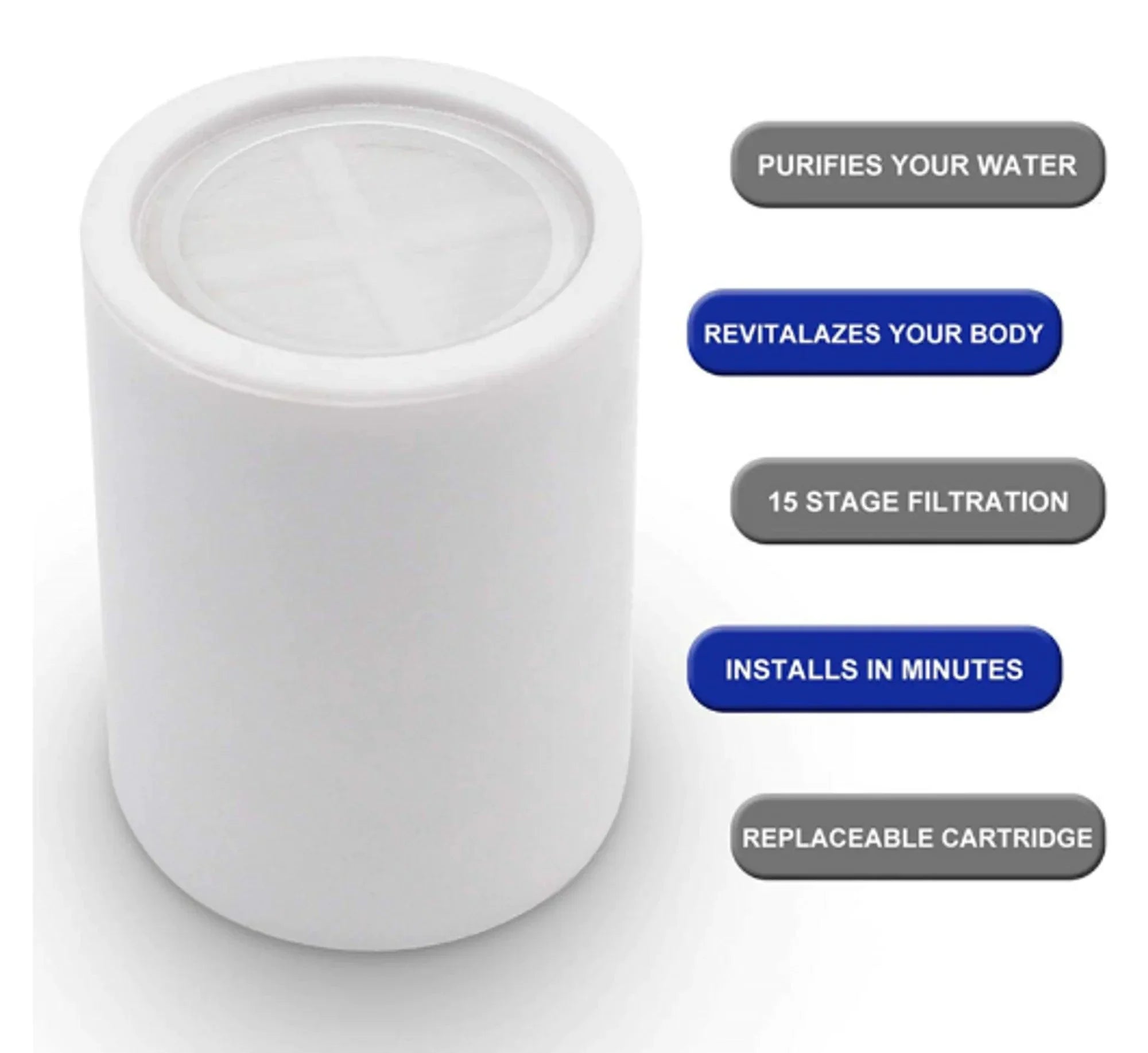 15 Step Spa Shower Filter