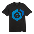 Cookies Block Logo T-Shirt Men Black/Blue