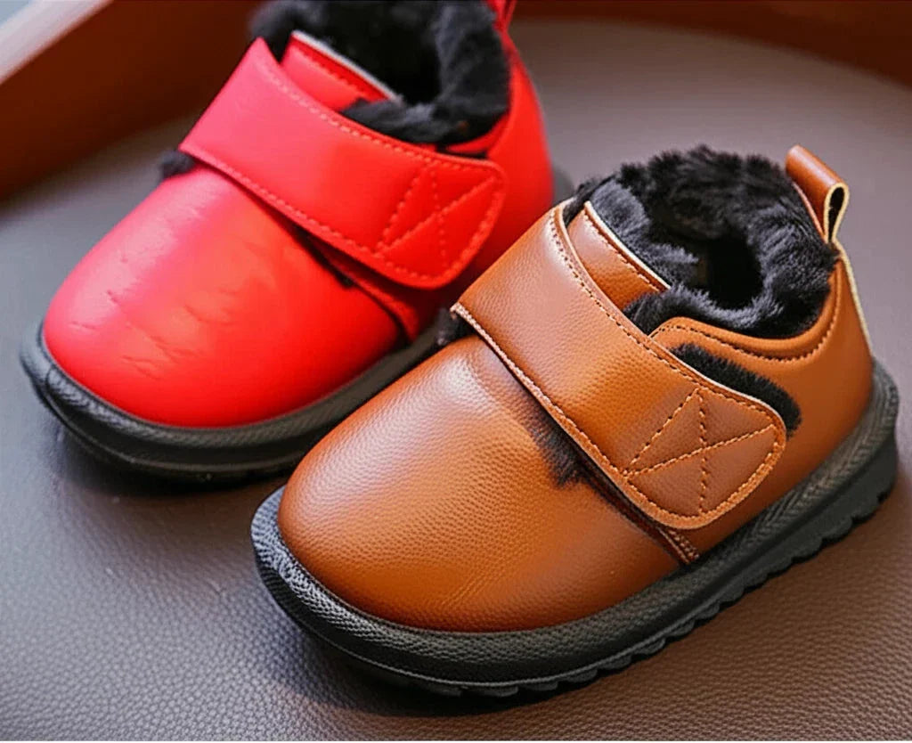 Kids' Warm Cotton Snow Boots with Anti-Skid Sole