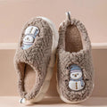 Snowman Slippers - Winter Plush Anti-Slip Couple Home Shoes