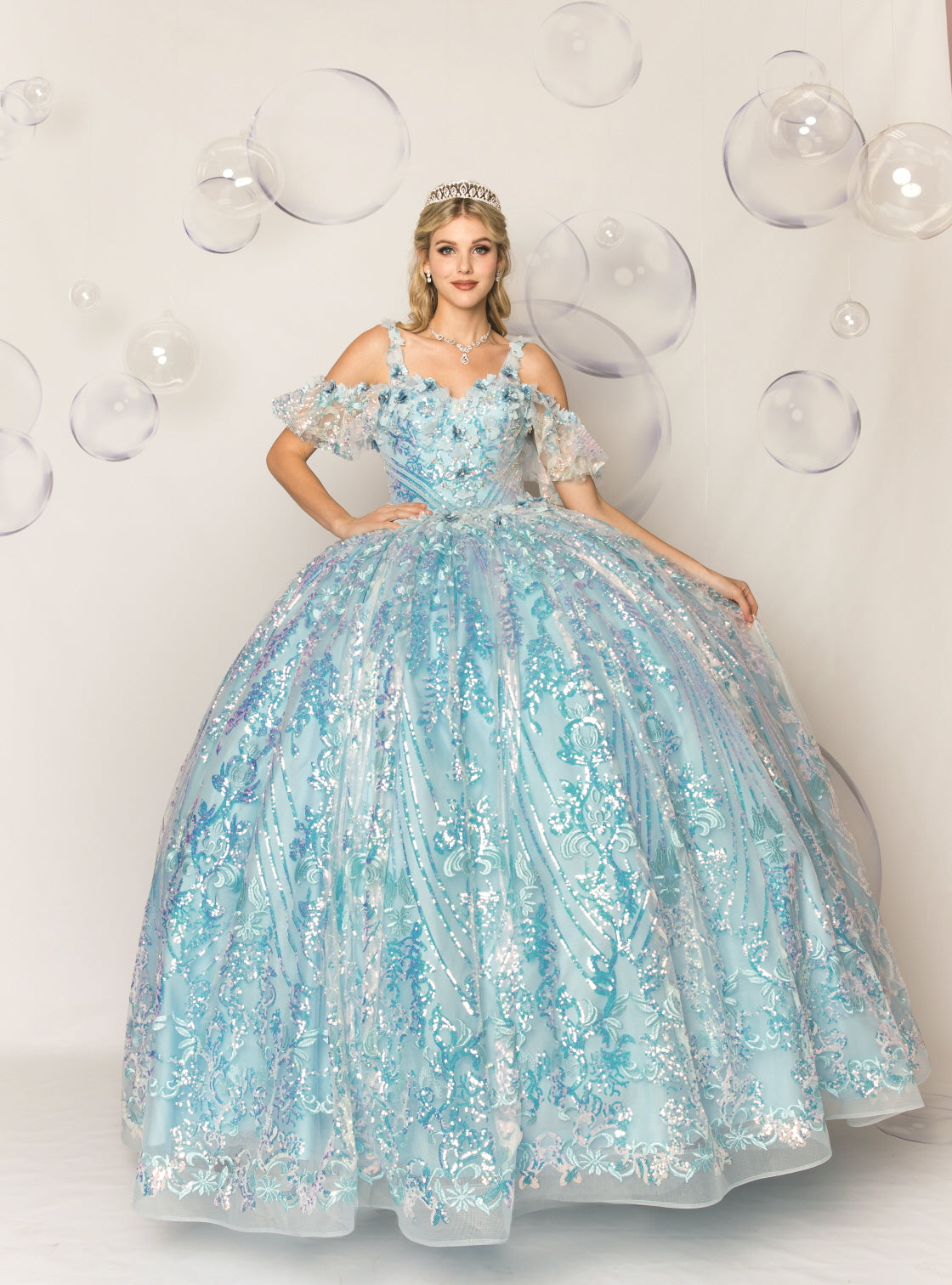 Vestidos de 15 años estilo princesa