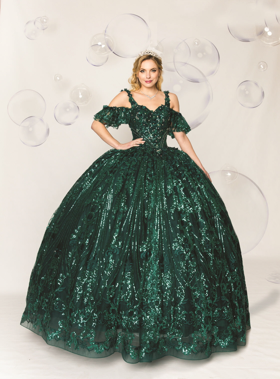 Vestidos de 15 años estilo princesa