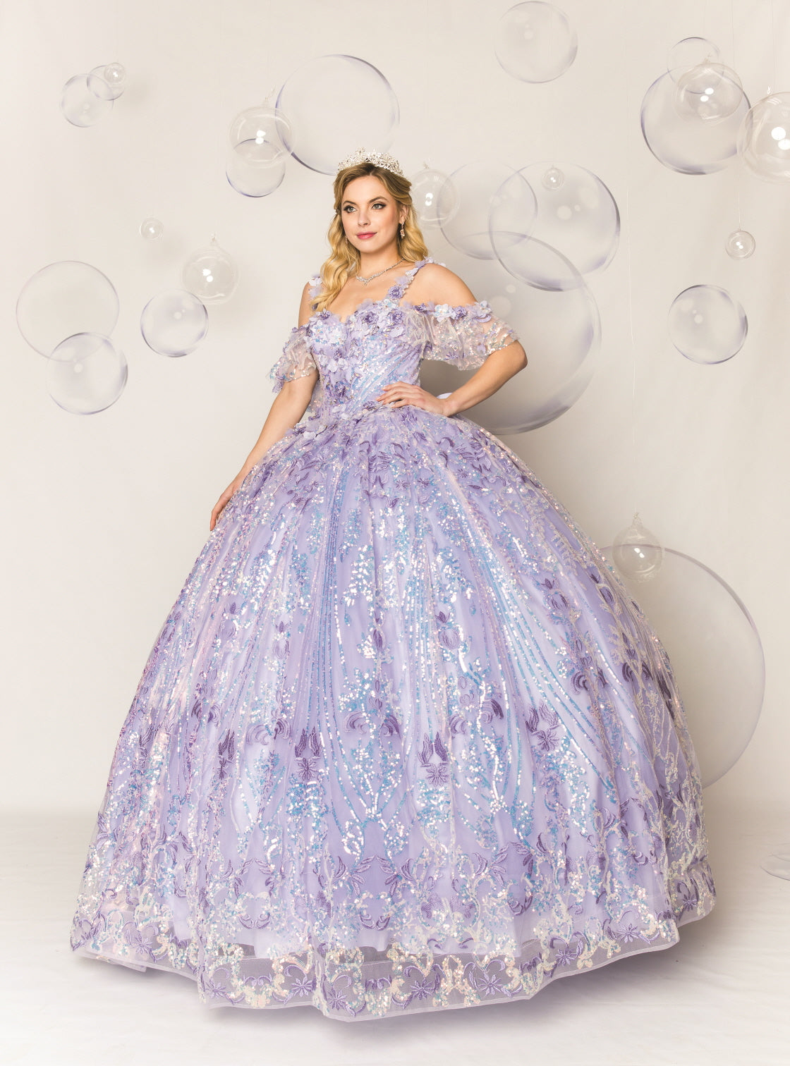 Vestidos de 15 años estilo princesa