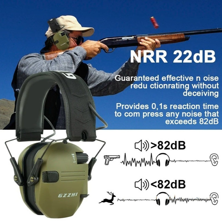 Outdoor Hunting Tactical Noise-reduction Headphones Electronic