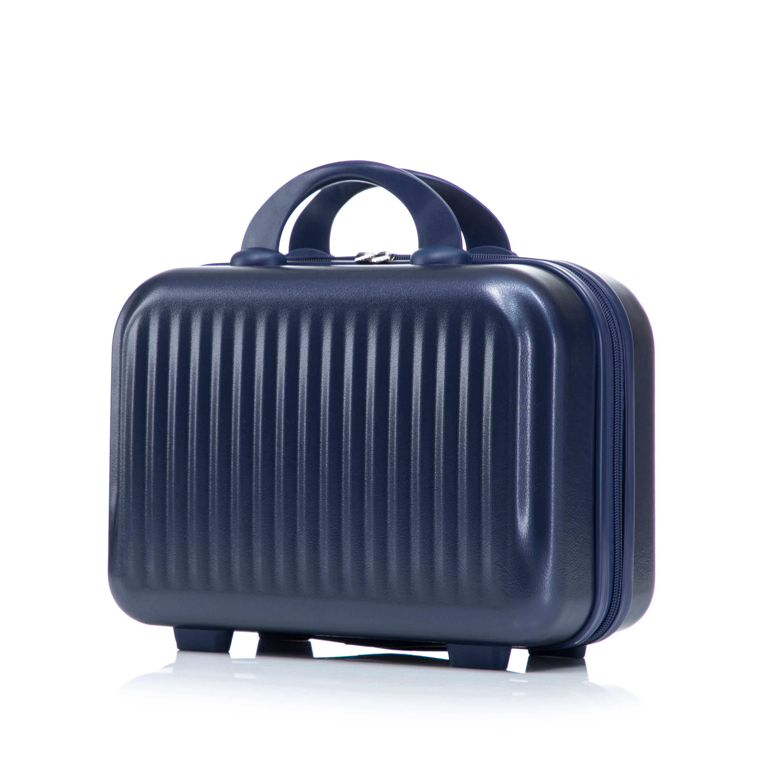 14'/20' 2-Piece ABS Spinner Wheel Luggage Set with Combination Lock