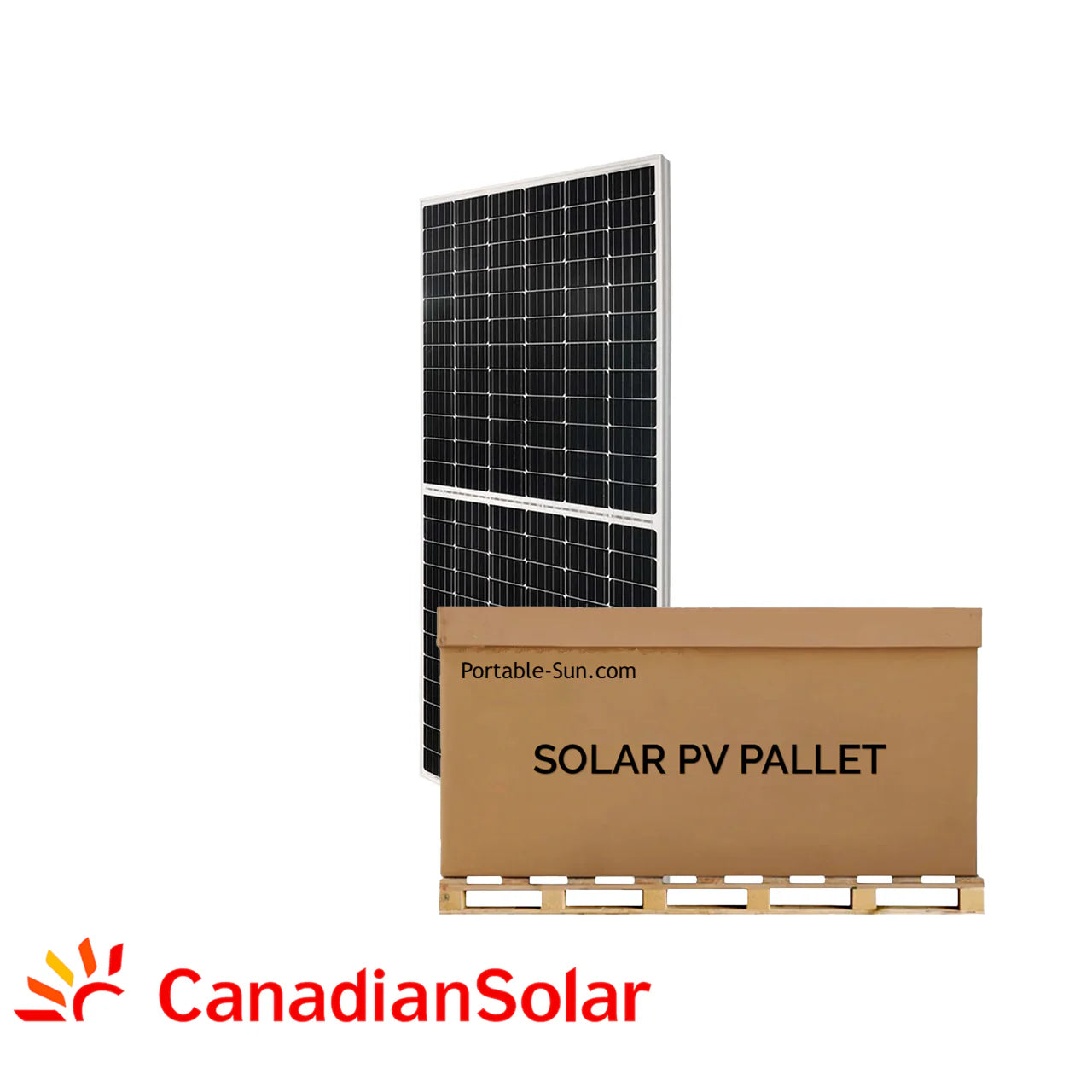 Canadian Solar 15.6kW Pallet - 600W N-Type TOPCon Bifacial Solar Panels| Up to 720W Bifacial| CS6W-600TB-AG | Full Pallet (26)