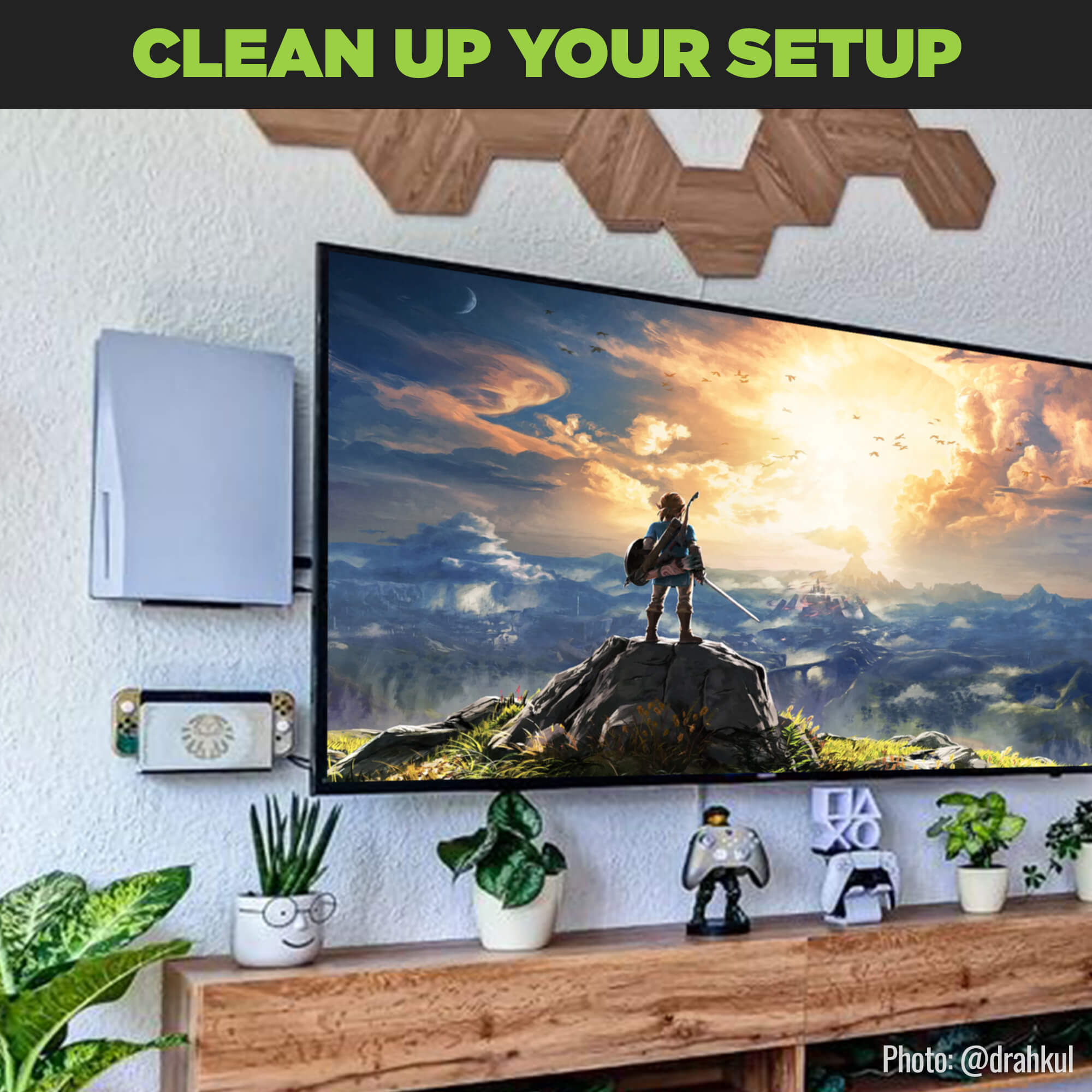 HIDEit Switch | Nintendo Switch Wall Mount
