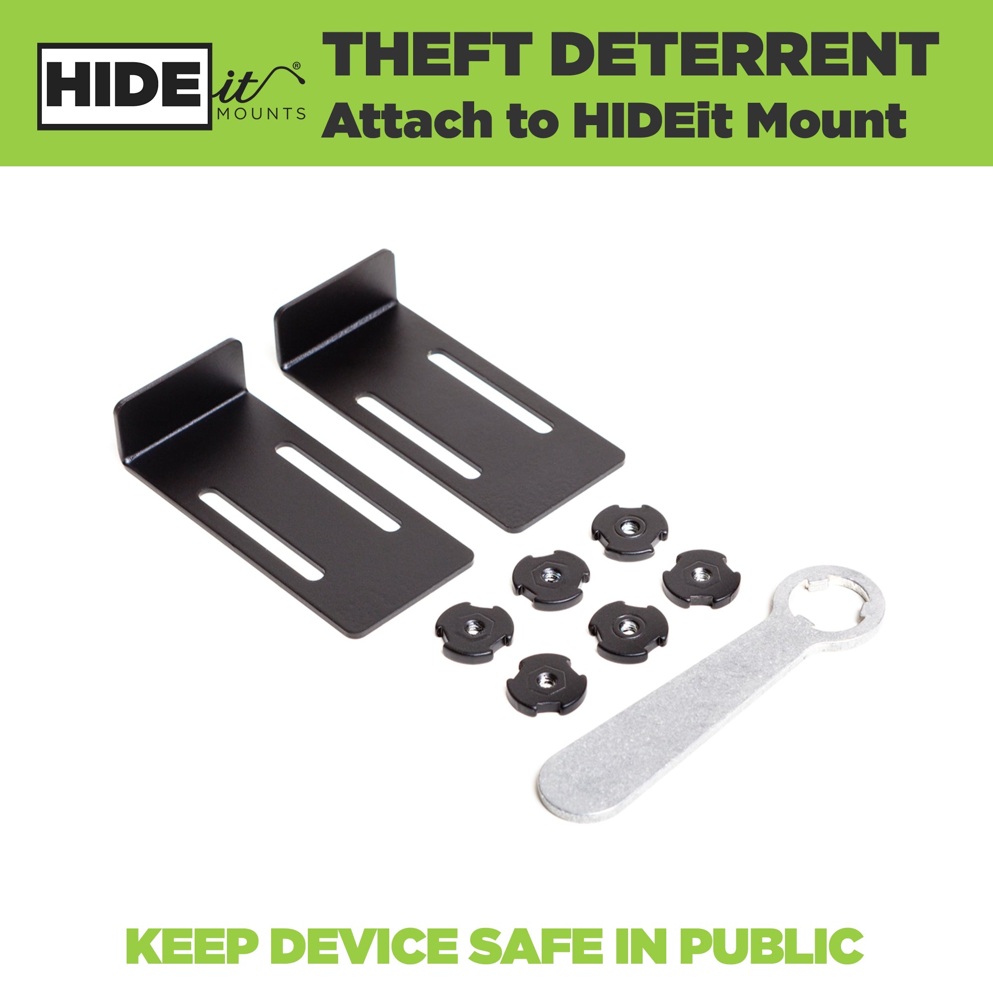 HIDEit Uni-TD | Theft Deterrent for Uni-M + Uni-L Mounts