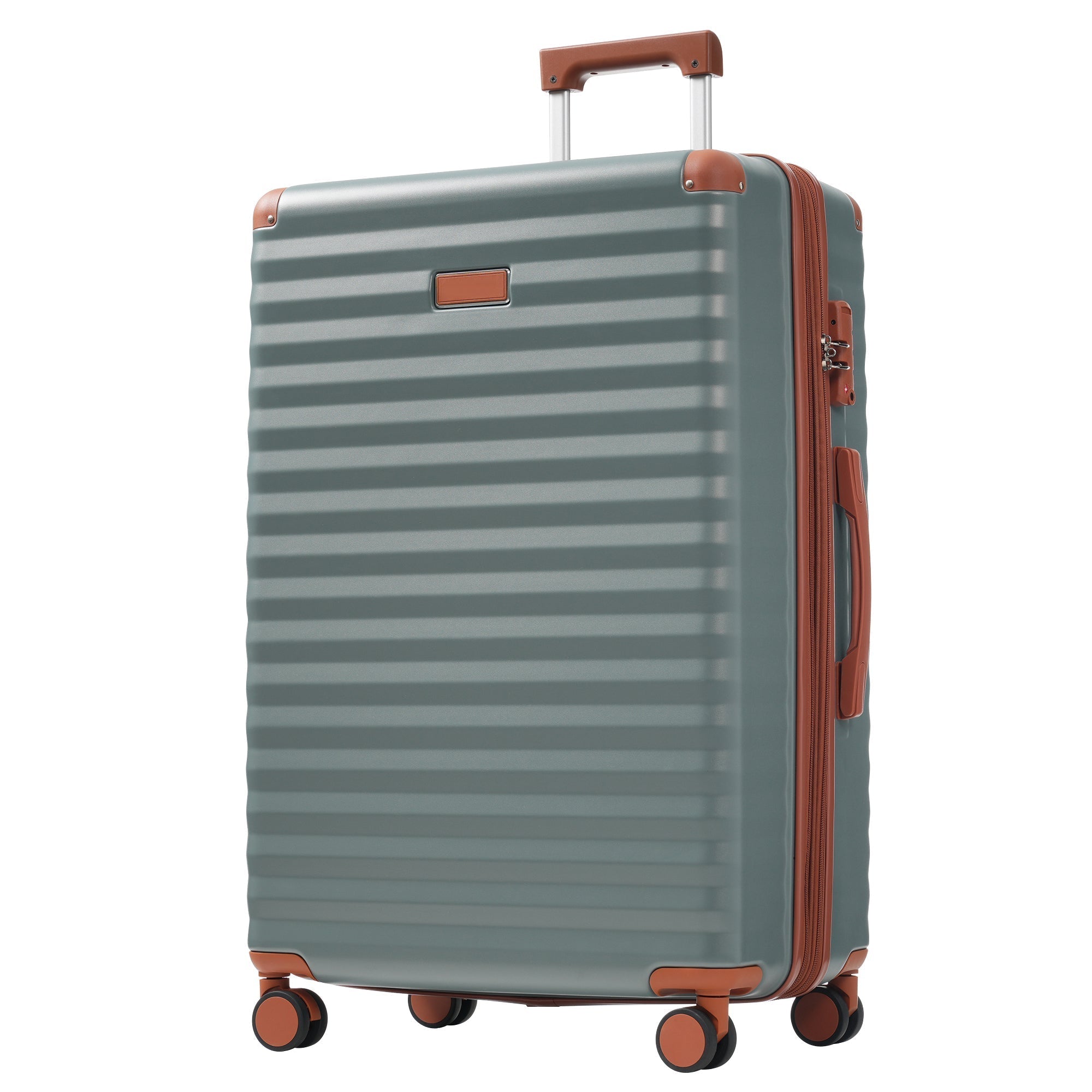 Deluxe 5-Piece Hard Side Luggage Set with USB and TSA Security