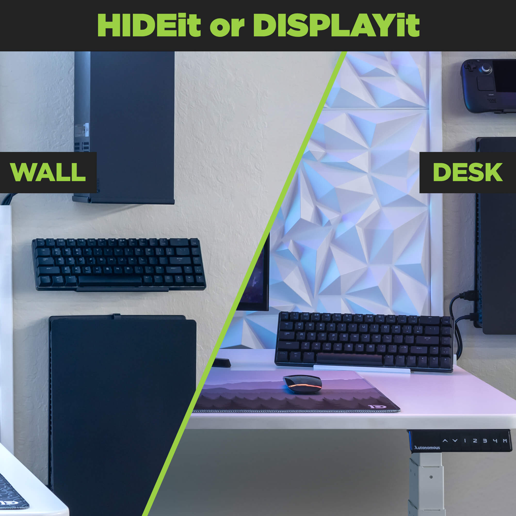 HIDEit Key | Keyboard Mount