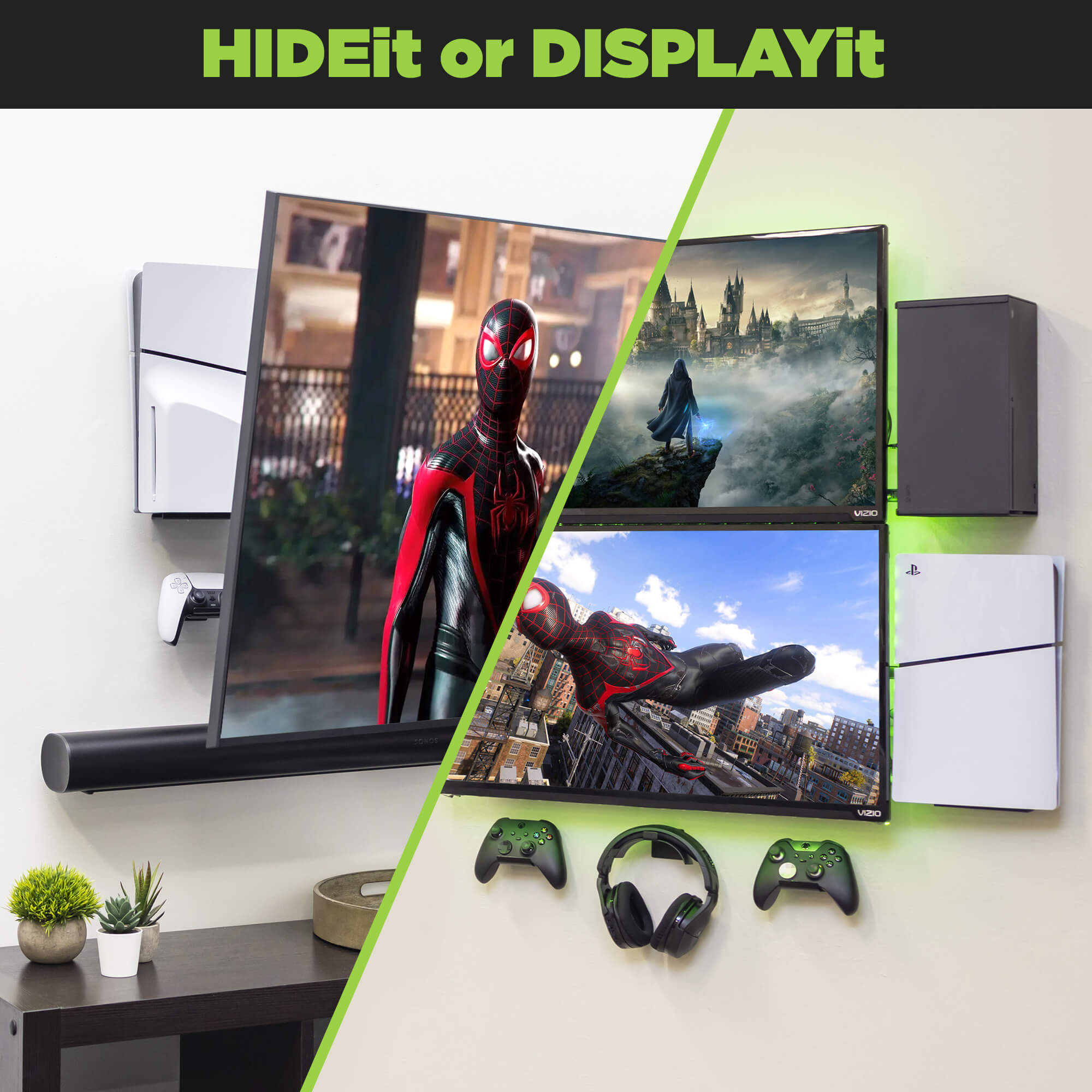 HIDEit PS5S | Sony PlayStation PS5 Slim Mount