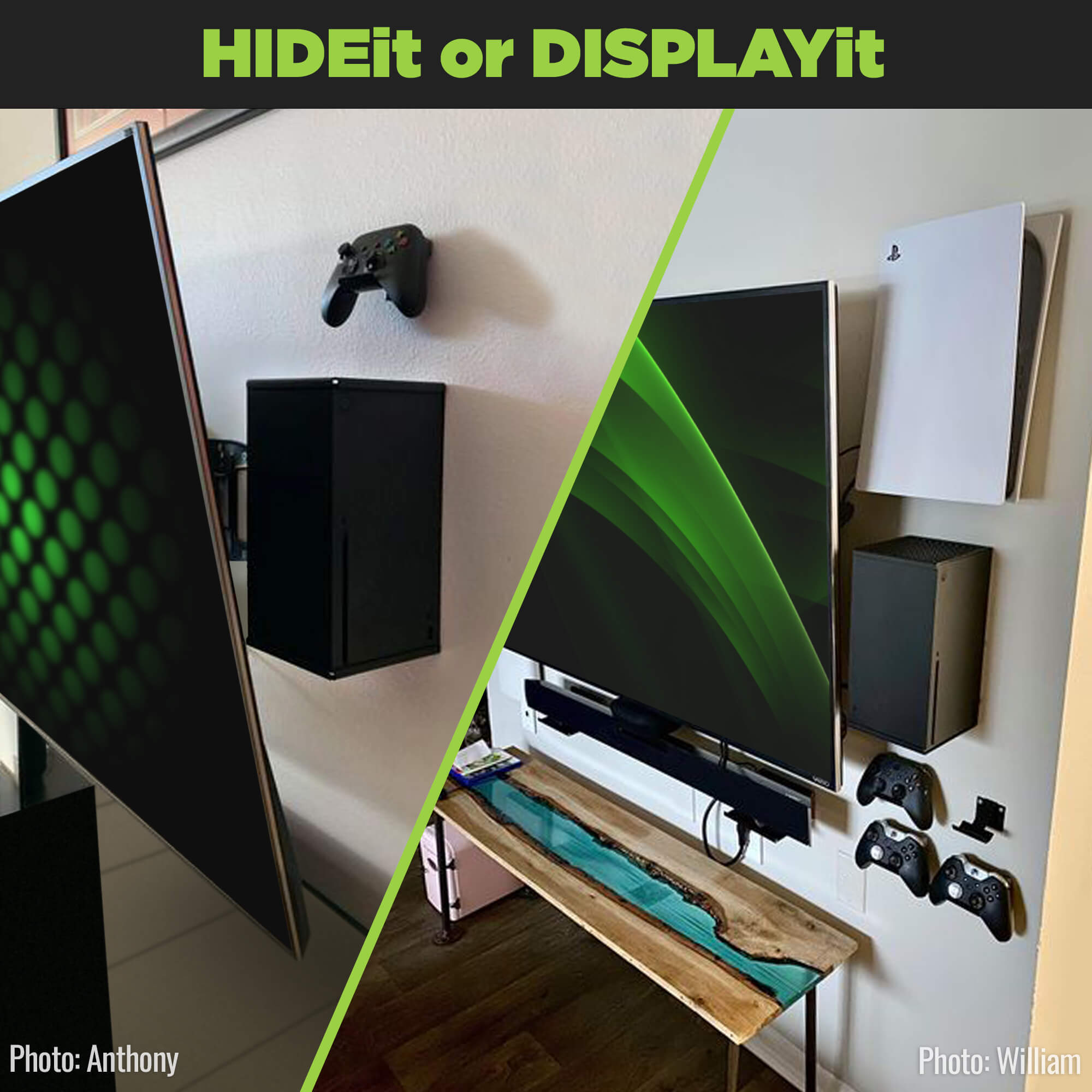 HIDEit Series X | Microsoft Xbox Series X Mount