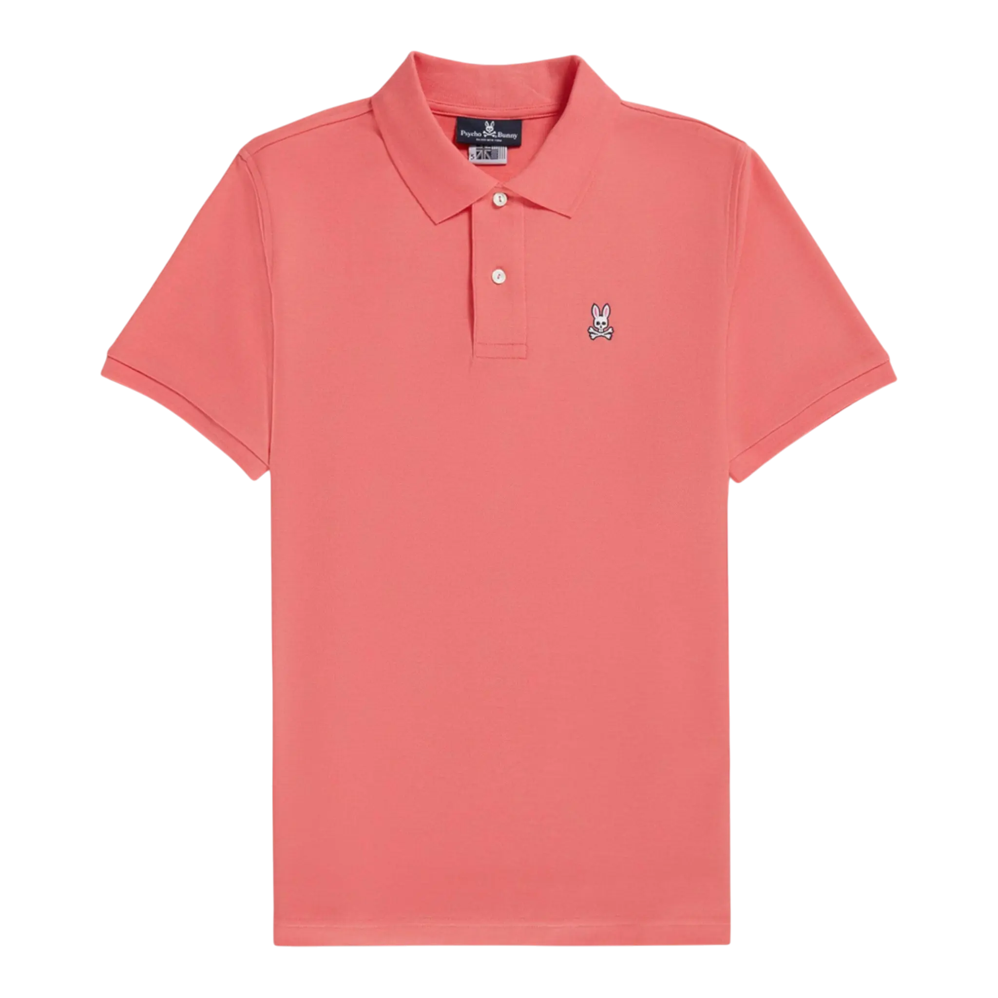 Psycho Bunny Classic Polo Men Shirt Grapefruit