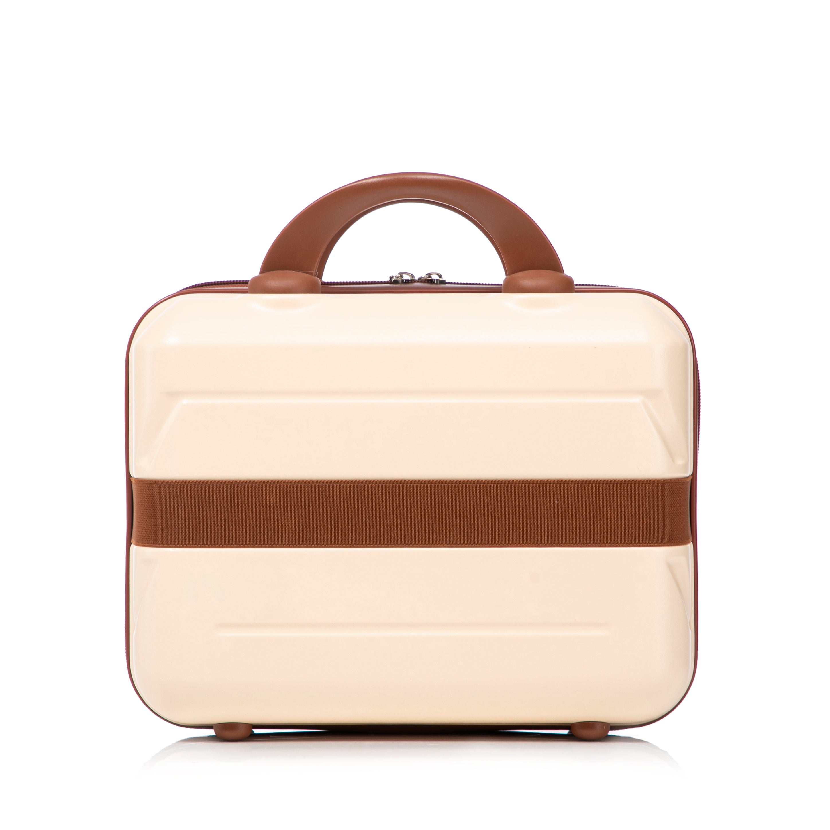 14'/20' 2-Piece ABS Spinner Wheel Luggage Set (Beige)