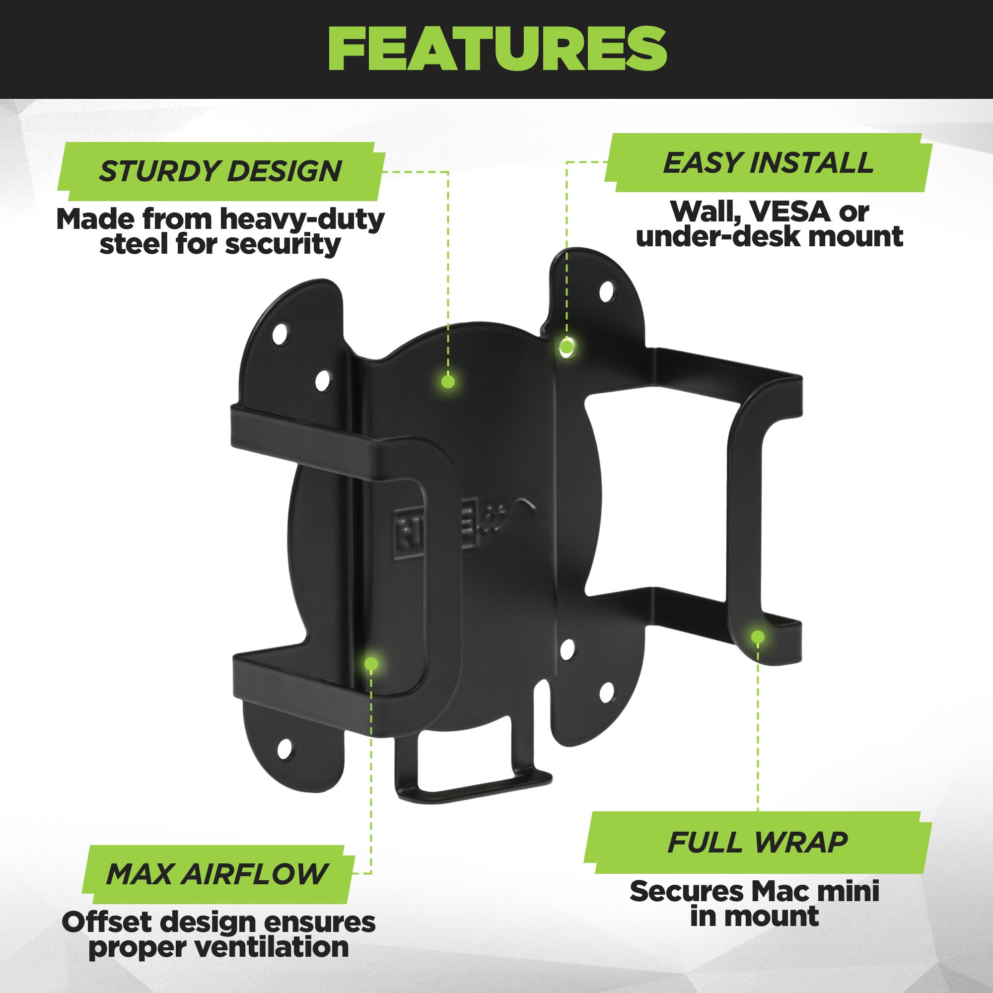 HIDEit Mini4 | Apple Mac Mini M4 Wall Mount