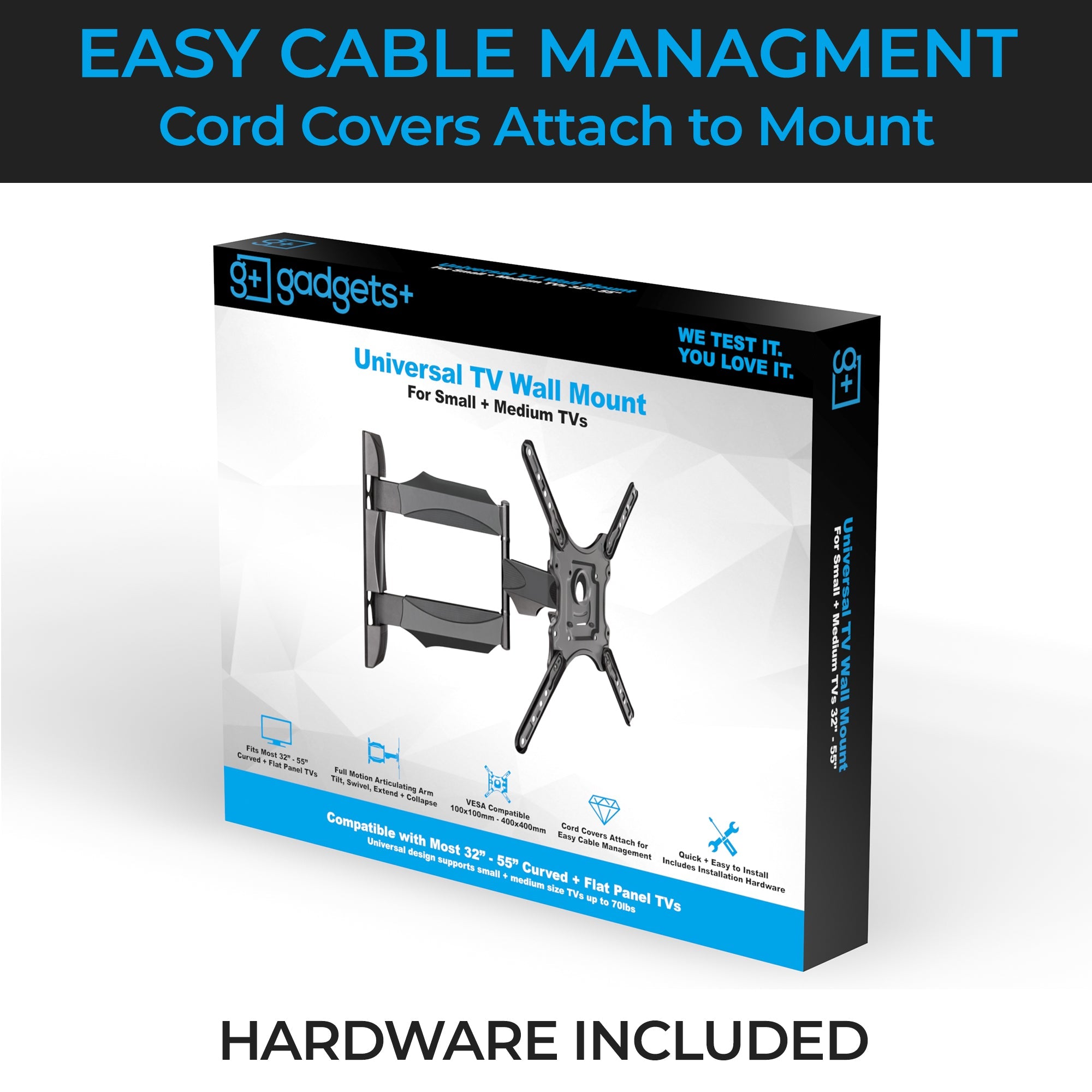 Gadgets+ | Universal TV Wall Mount 32" - 55"