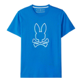 Psycho Bunny Bellaire Graphic Men T-Shirt Princess Blue
