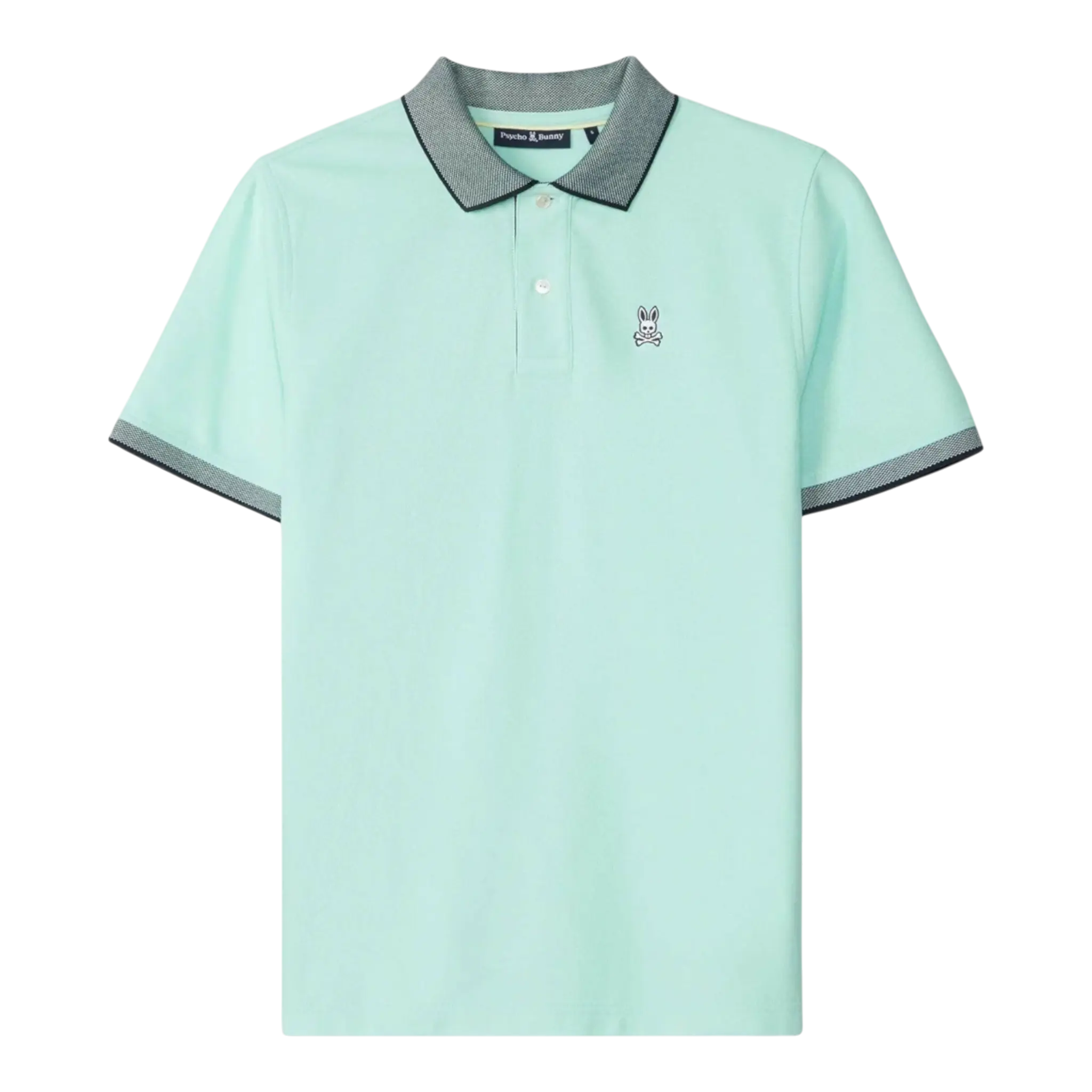 Psycho Bunny Southport Pique Polo Men Polo Shirt Beach Glass