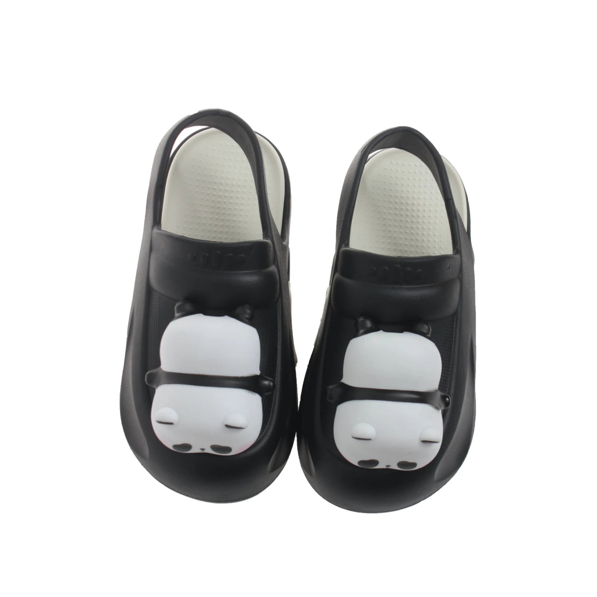 Mandotos Panda Lamp Light Up Slippers Sandals For Women EVA Comfort Non Slip Sole Summer