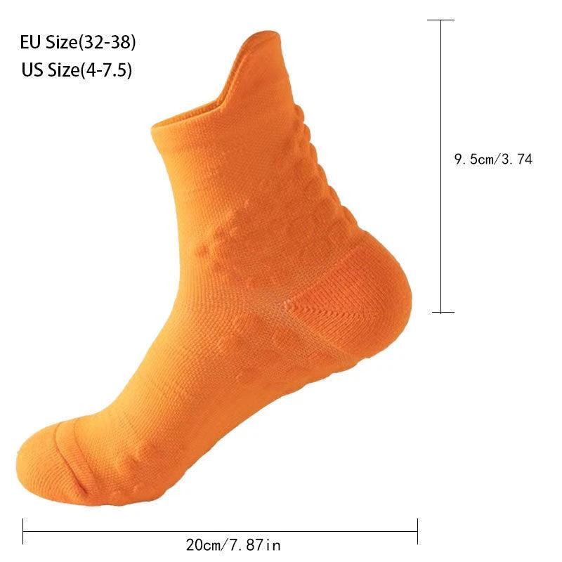 TrailBliss Women's Crew Socks - 6 Pairs Cushioned Compression, Anti-Odor & Breathable for Hiking, Running, Fitness, and Cycling