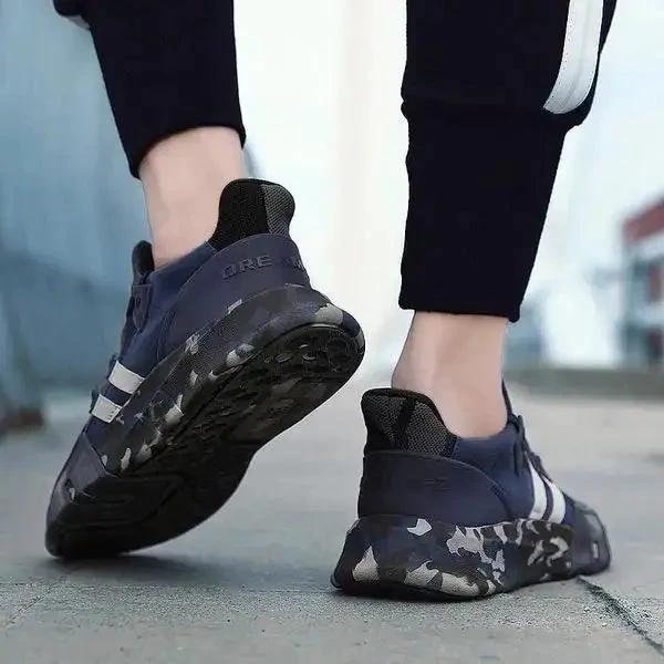 MANDOTOS Breathable Outdoor Jogging Shoes Lightweight Running Sneakers With Ventilated Mesh Design And Durable Sole