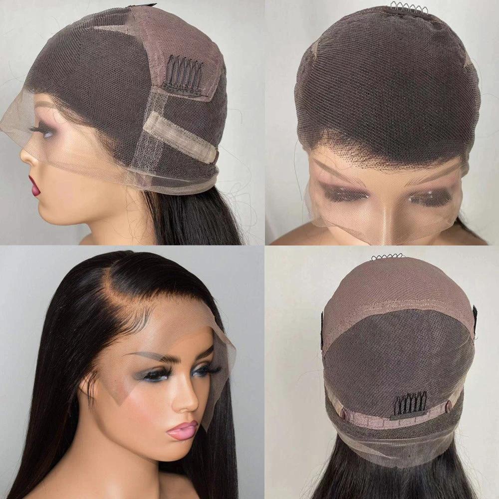 Full Lace Wig with 100% Real Human Hair - Hand-Woven