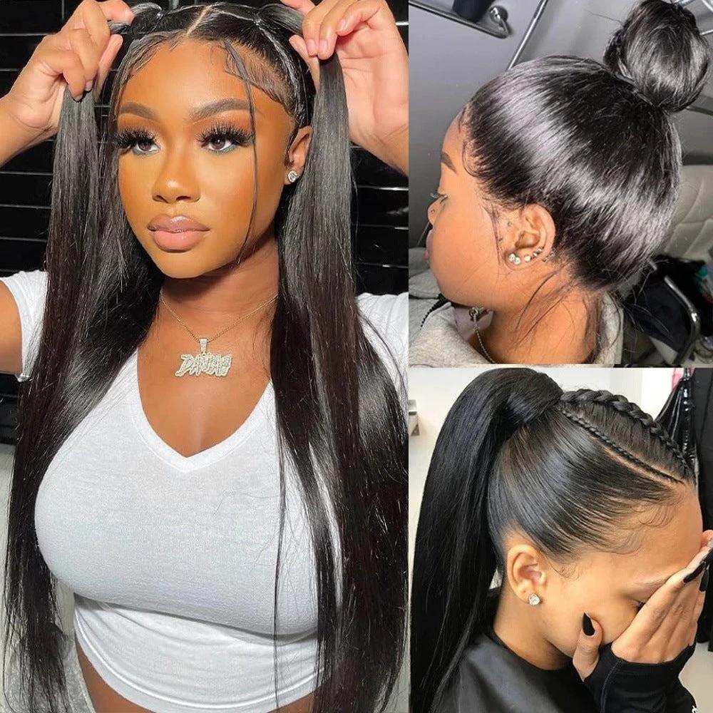 Full Lace Wig with 100% Real Human Hair - Hand-Woven
