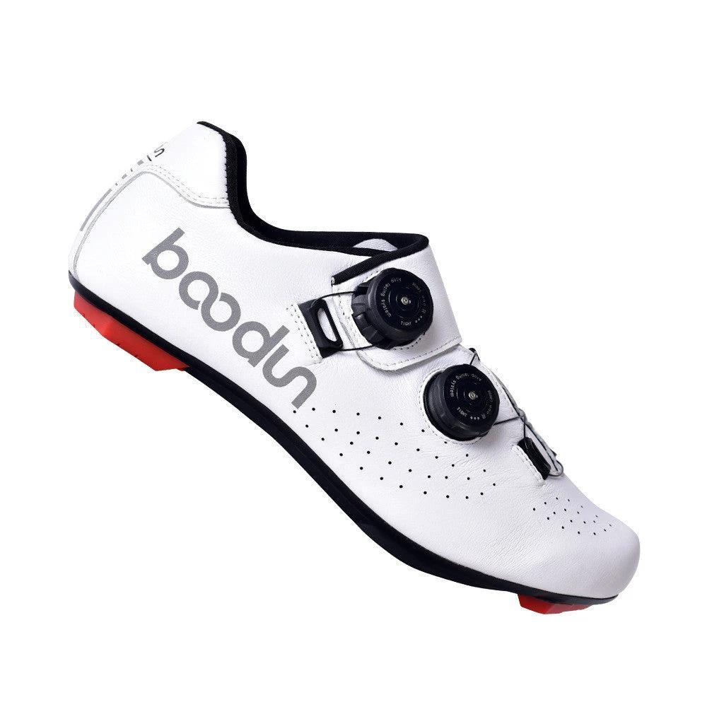 Ultimate Shock-Absorbing Leather Cycling Shoes