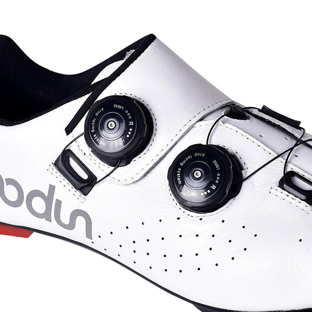 Ultimate Shock-Absorbing Leather Cycling Shoes