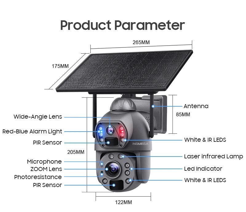 4G Solar HD Security Camera - Ultimate Protection
