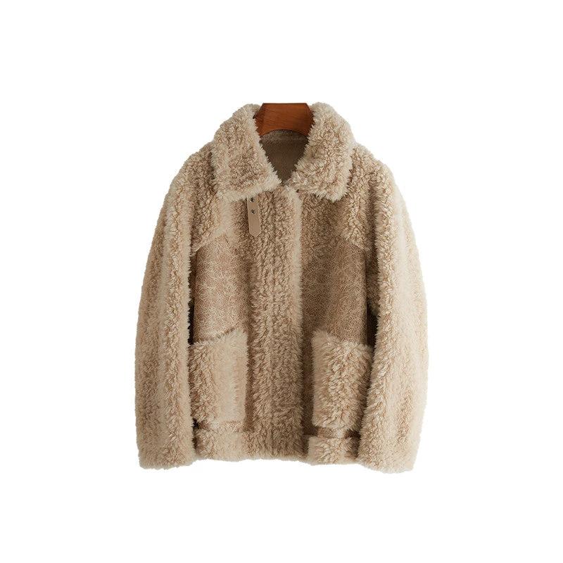 Luxurious Women's Sheep Shearling Coat