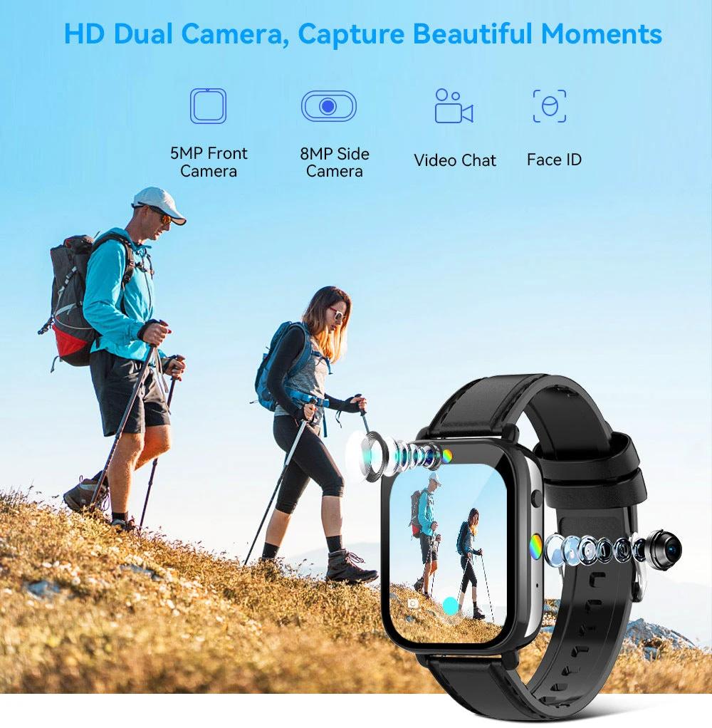 Premium Smart Watch: Voice & Video Calls