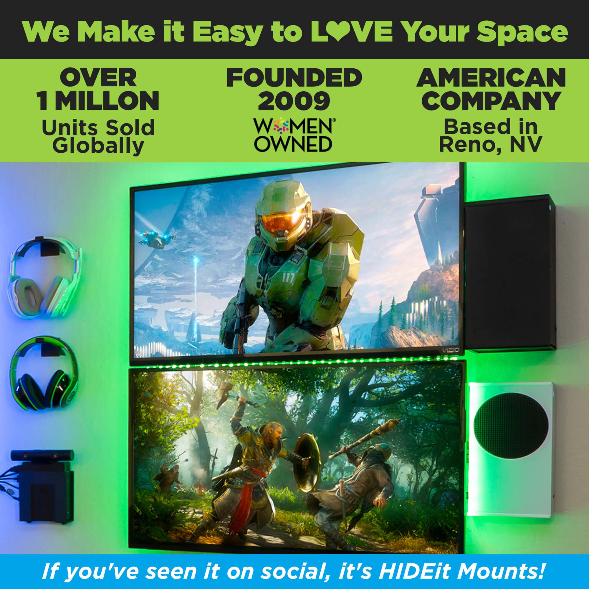 HIDEit Series X | Microsoft Xbox Series X Mount