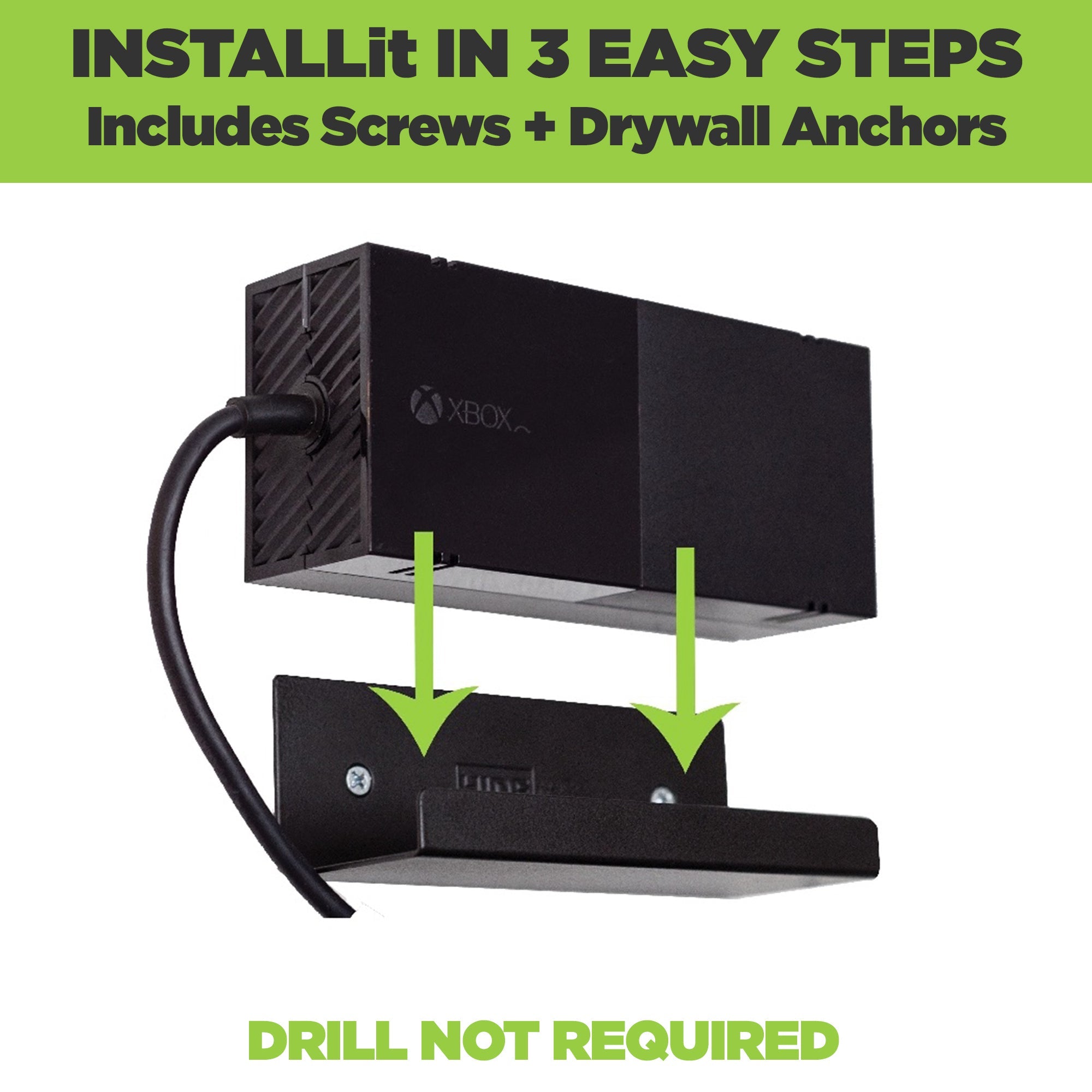 HIDEit Uni-PB | Universal Power Brick Wall Mount