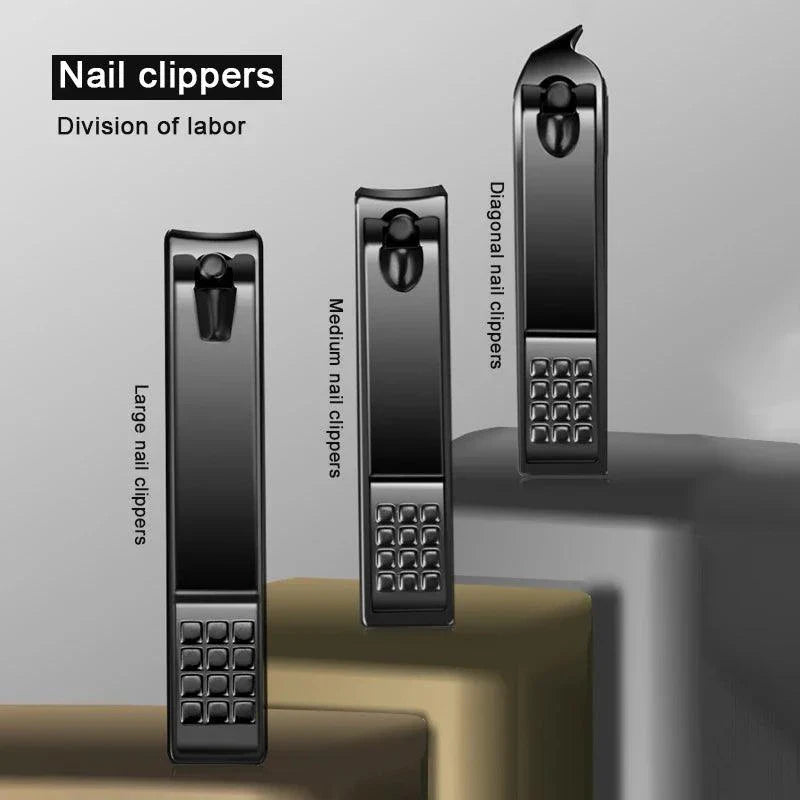 GlamourGlow Nail Clipper Set - Premium Stainless Steel Manicure & Pedicure Tools for Flawless Beauty