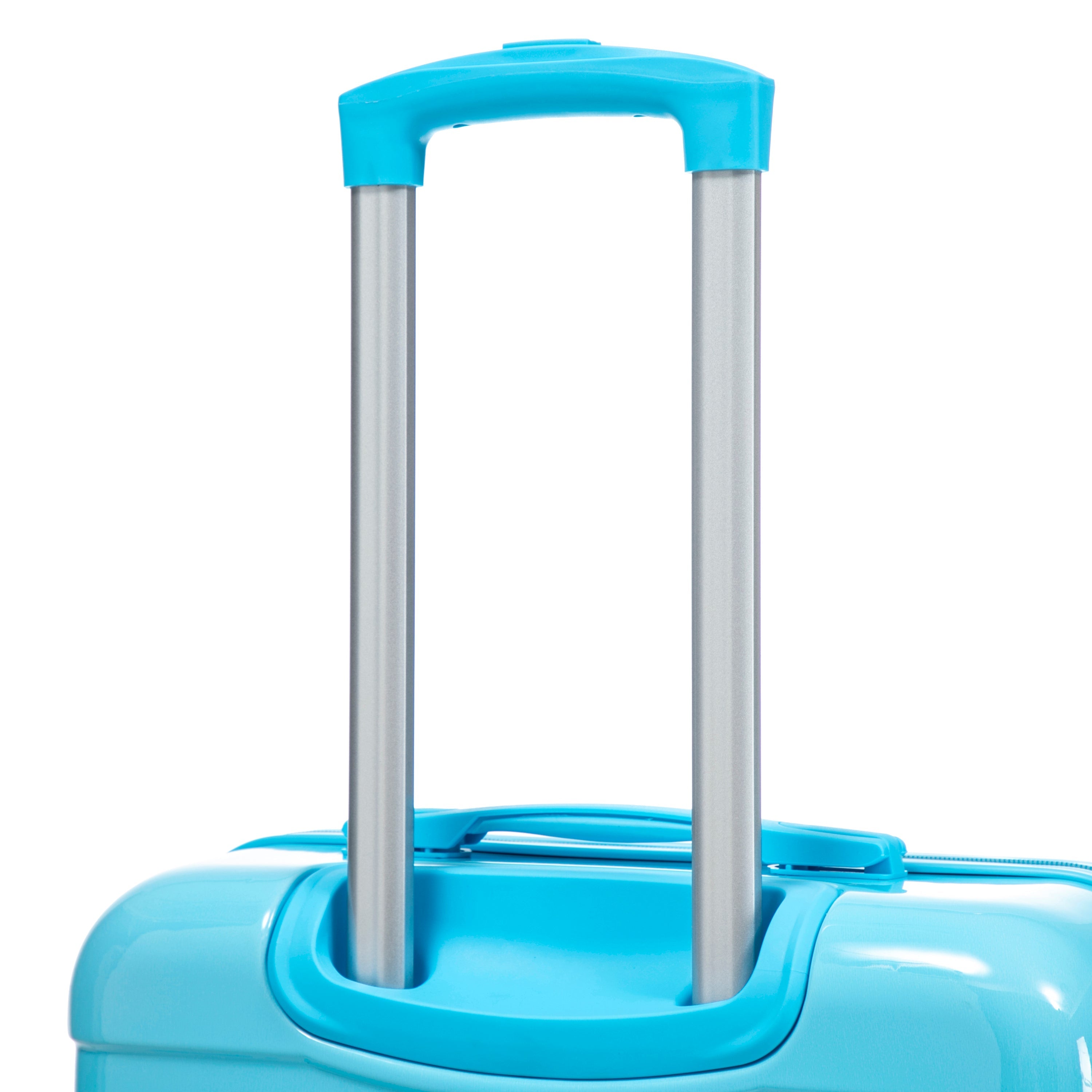 3-Piece PC Spinner Wheel Luggage Set with Gradient Color