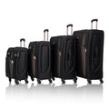 Black 4-Piece Luggage Set – 20”24”28”32”