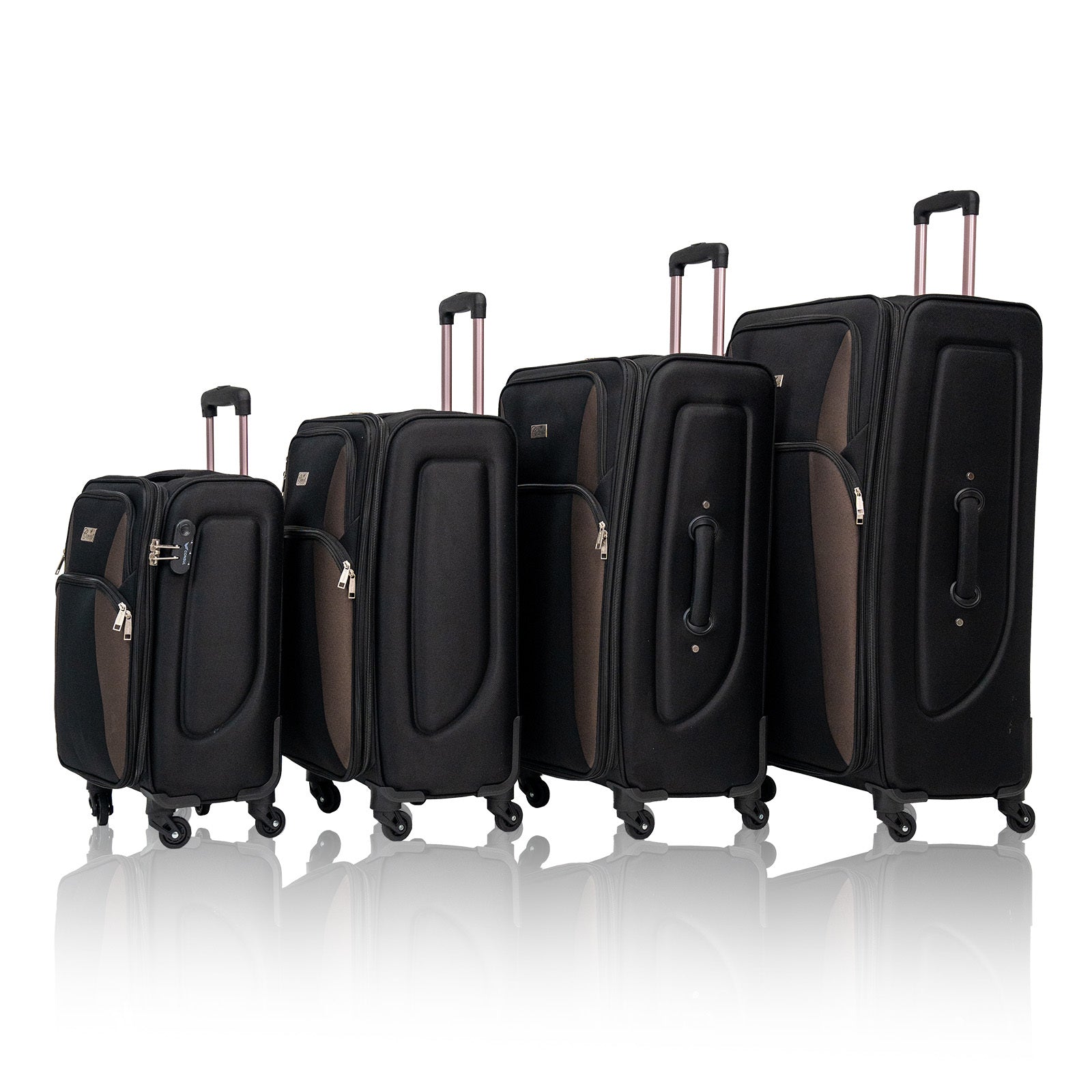 Black 4-Piece Luggage Set – 20”24”28”32”