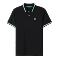 Psycho Bunny Irving Pique Polo Men Polo Shirt Black