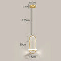 DecorBites™ LED Pendant Chandelier Light for Bedroom, Living Room - Modern Minimalist Design
