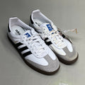 ZA@ ADIDAS Samba OG Sneaker Regular Fit Men's Sz 9.5 Black/White/Grey B75806 (As-is)