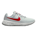 Nike Revolution 6 Next Nature Women Running Sneakers Pure Platinum Light Crimson