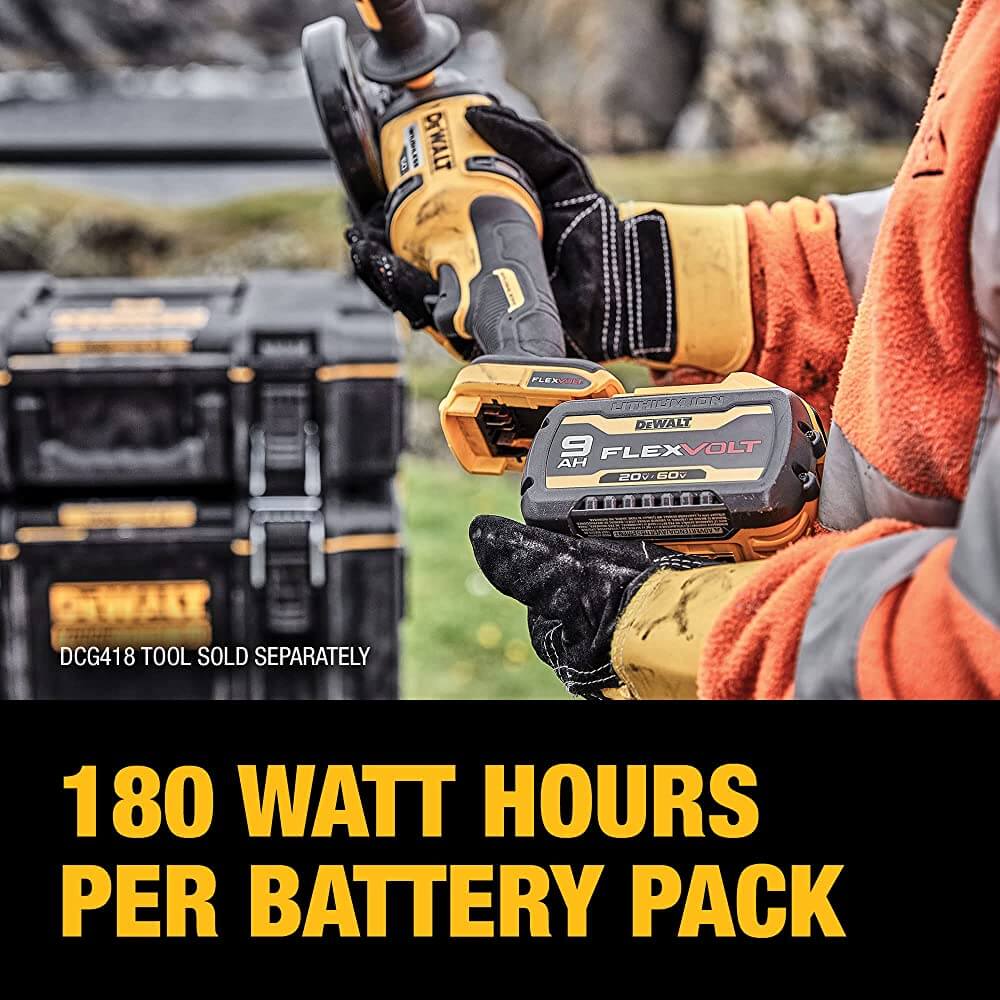 DEWALT DCB609-2 FLEXVOLT® 20V/60V MAX* 9.0Ah Battery (2 PK)