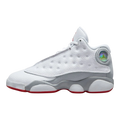 Jordan 13 Retro Kids Shoes White/True Red/Wolf Grey