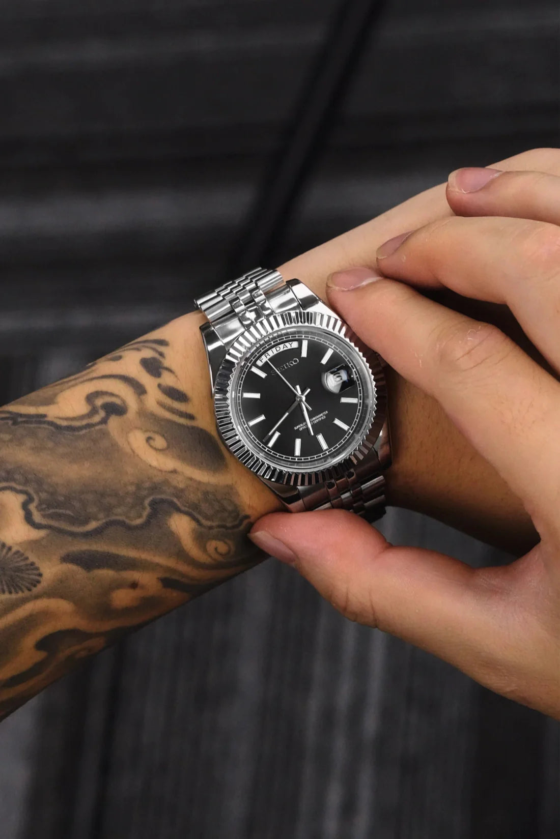 Mod Day-Date Black