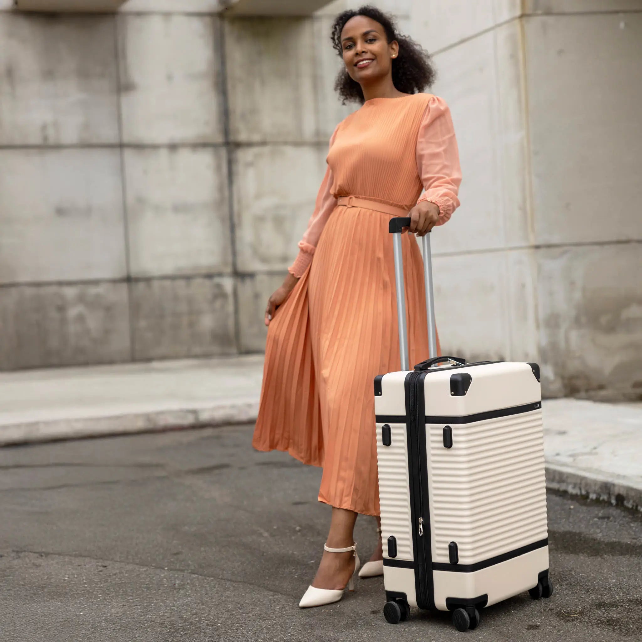 Belleville Retro Luggage Set
